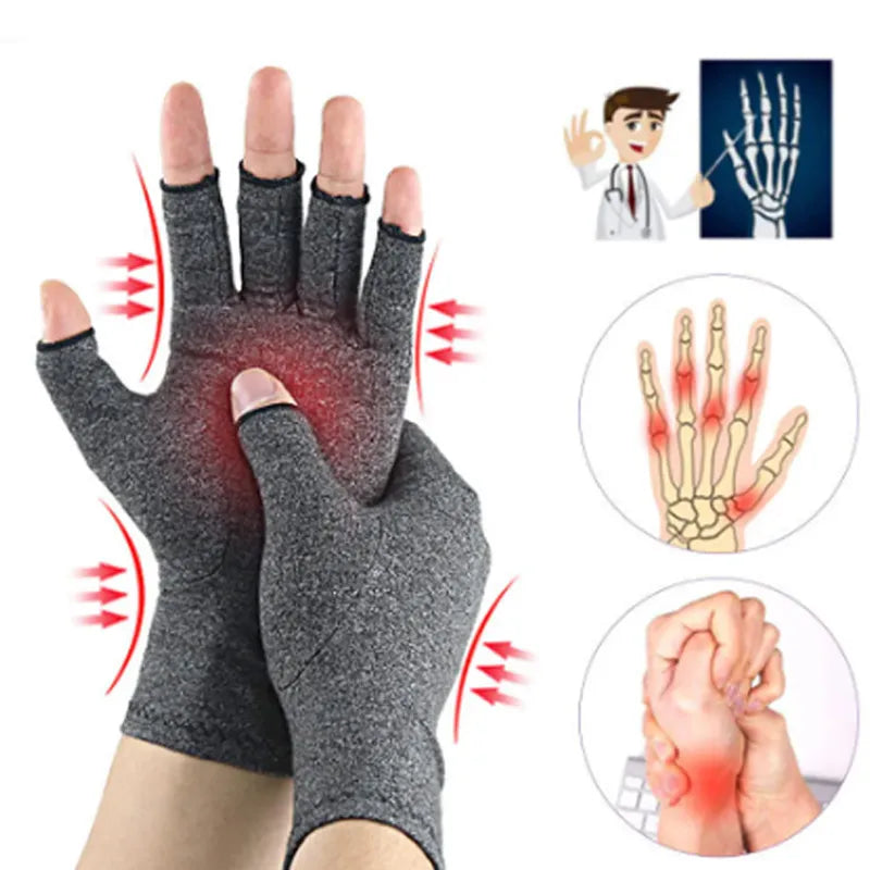 Open finger Compression Gloves