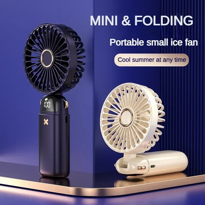 Mini USB rechargeable fan