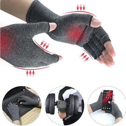 Open finger Compression Gloves